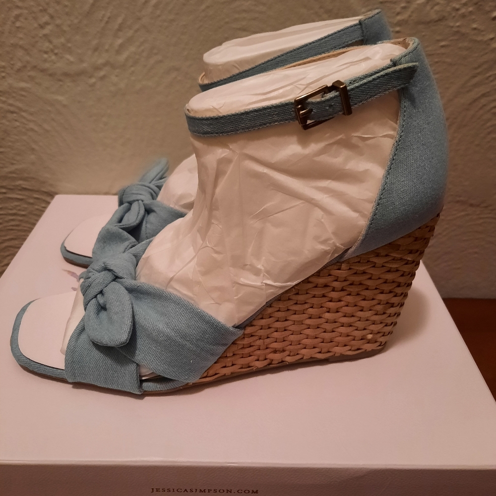 Jessica Simpson Delilah Wedge Sandal - Picture 5 of 7